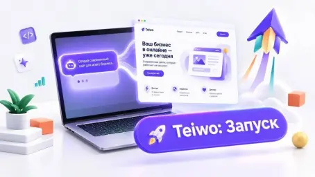 Teiwo запускает ИИ-конструктор веб-проектов: описание задачи в чате превращается в готовый сайт Teiwo запускает ИИ-конструктор веб-проектов: описание задачи в чате превращается в готовый сайт